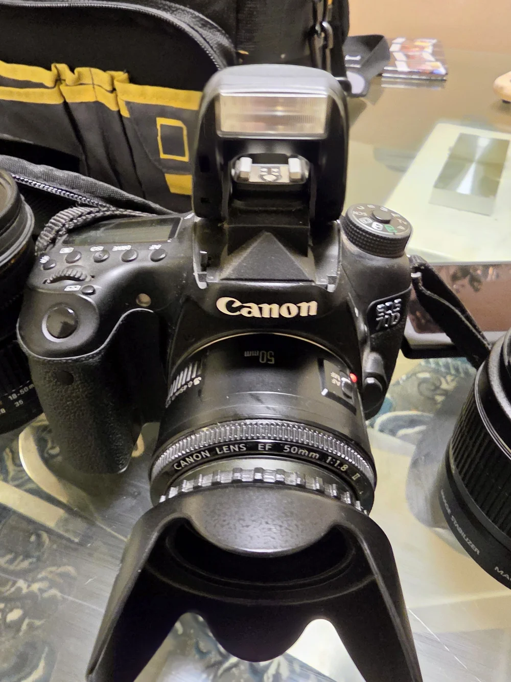 Canon EOS 70D DSLR Camera with 50mm Lens - Black